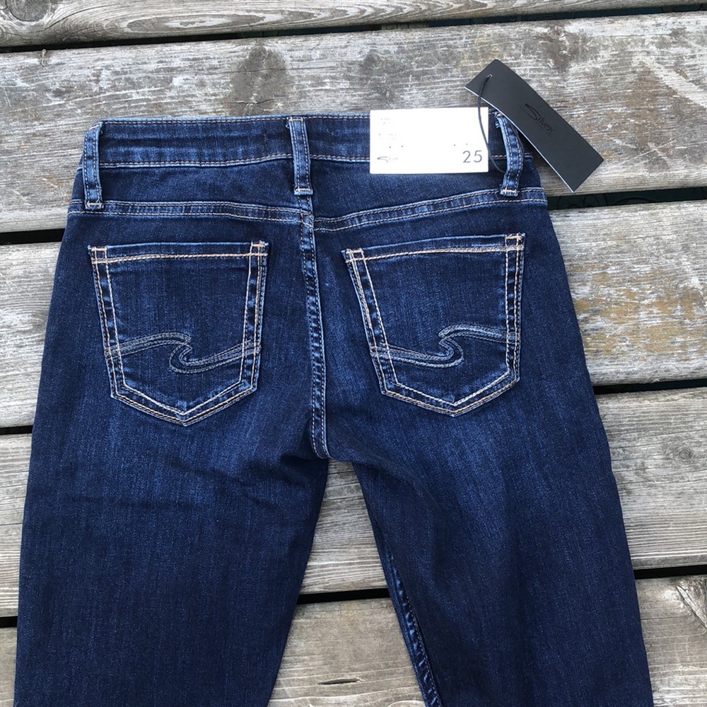 NWT Silver Jeans Tuesday Skinny Low Rise - Picture 9 of 11